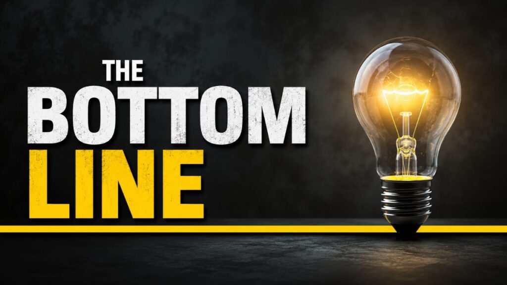 The bottom line